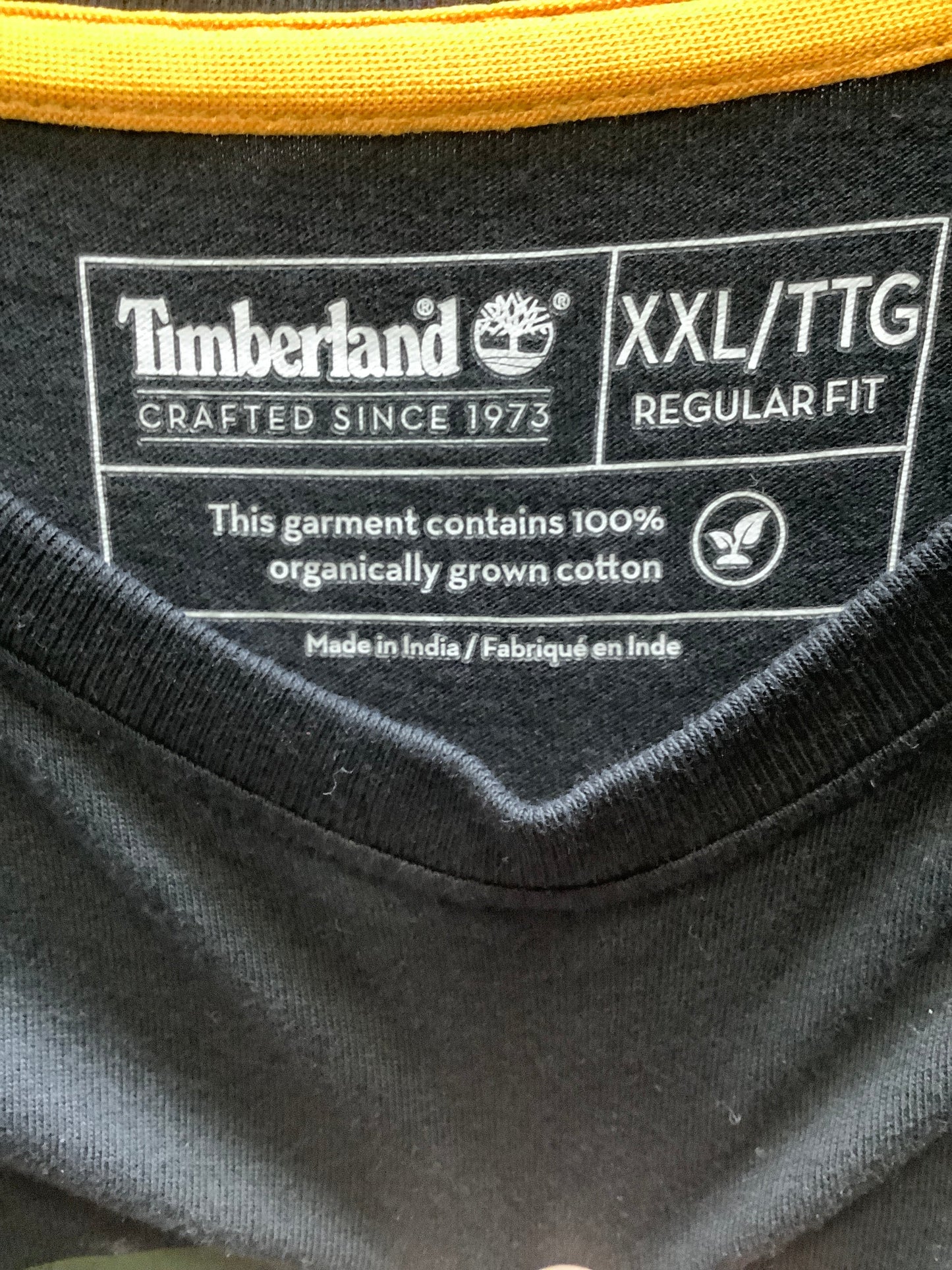 Top Long Sleeve By Timberland In Black, Size: Xxl