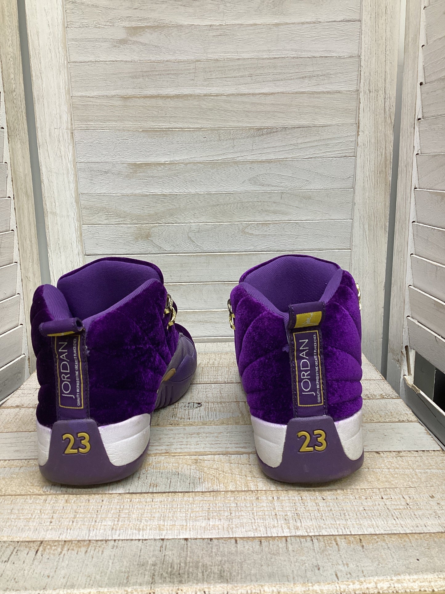 Shoes Athletic By Jordan In Purple, Size: 8.5