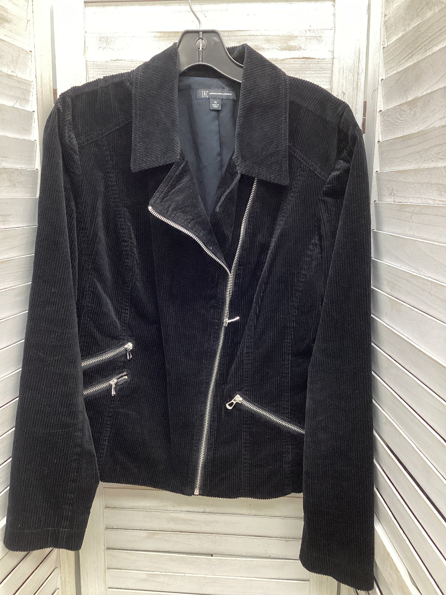 Jacket Other By Inc In Black, Size: Xl