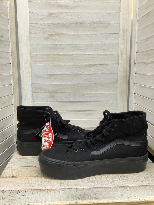 Shoes Sneakers Platform By Vans In Black, Size: 10.5