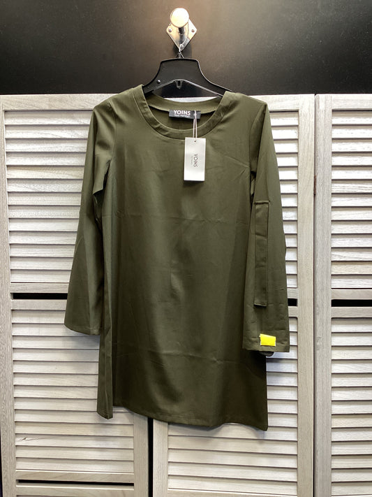 Dress Casual Midi By Clothes Mentor In Green, Size: Xs