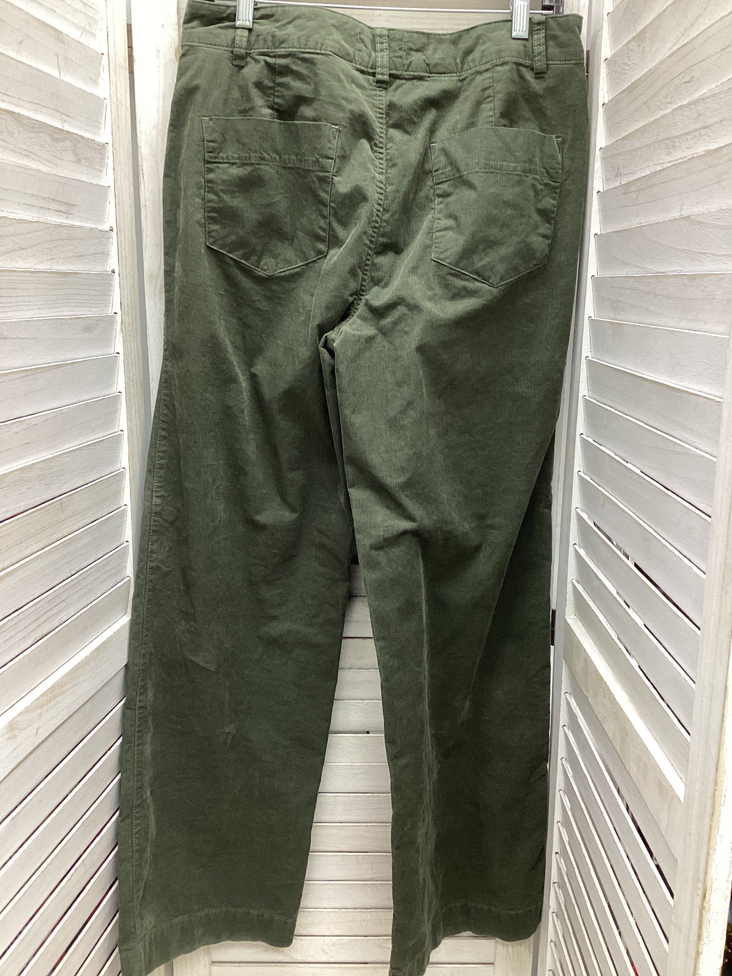 Pants Corduroy By Weatherproof In Green, Size: 6