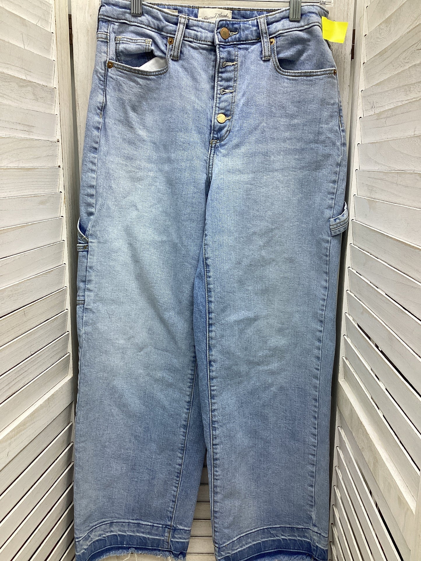 Jeans Boyfriend By Universal Thread In Blue Denim, Size: 6