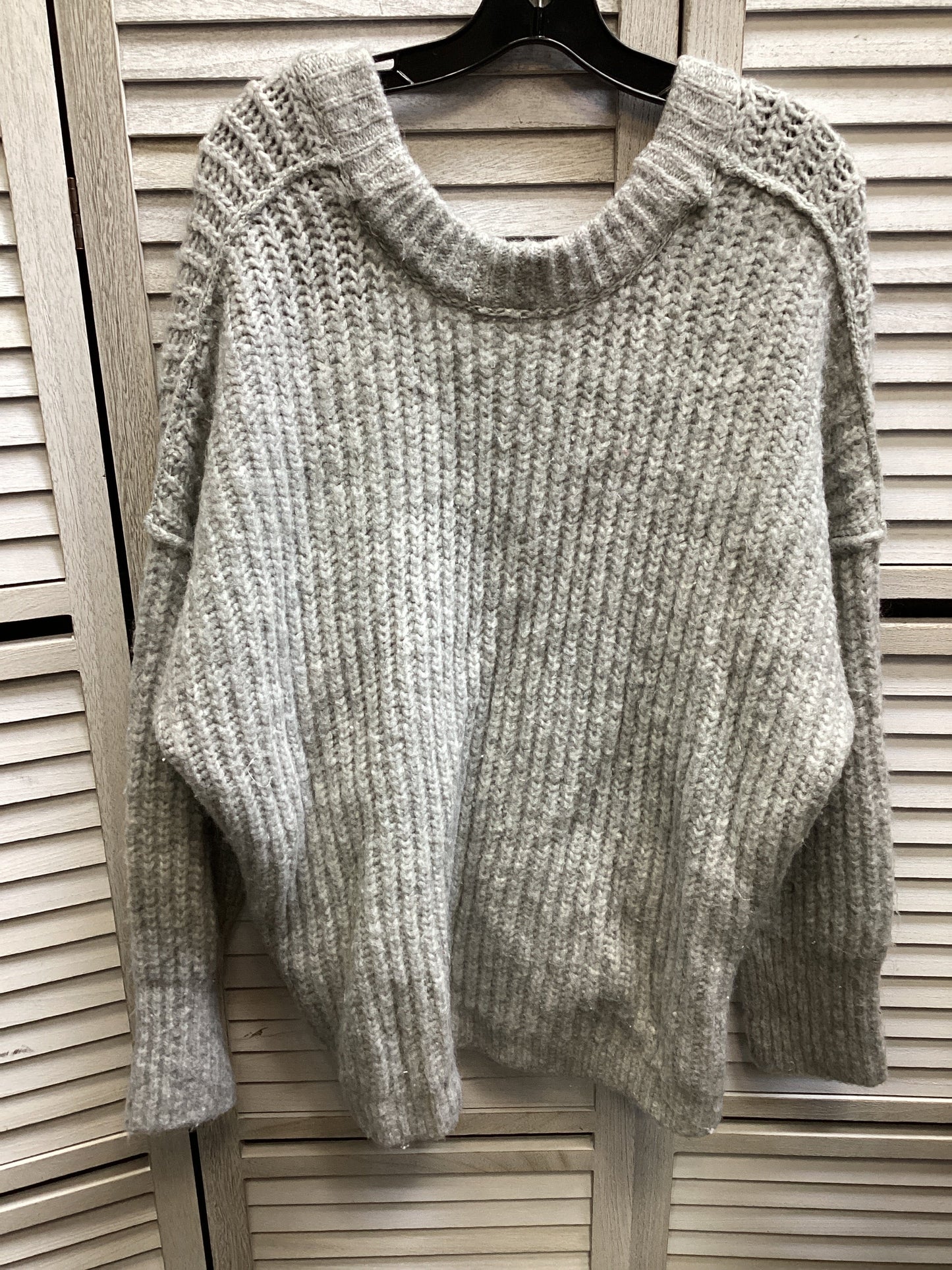 Sweater By Free People In Grey, Size: S