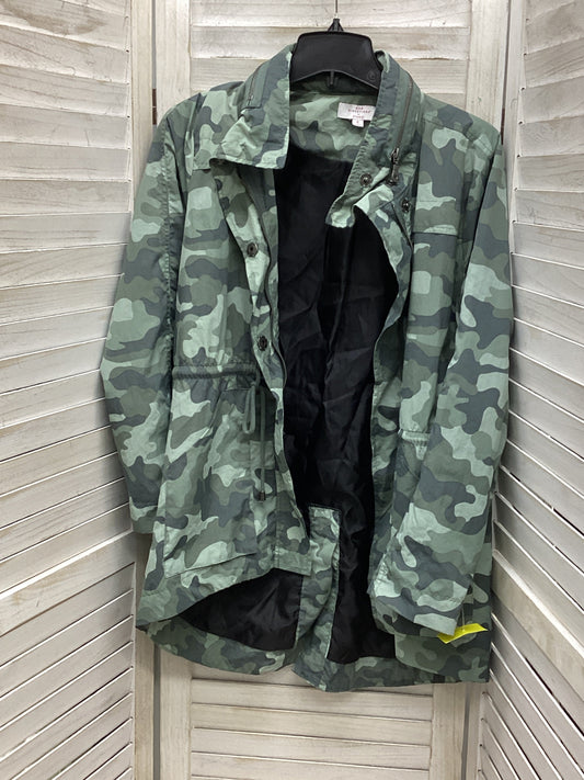 Jacket Windbreaker By New Directions In Camouflage Print, Size: S