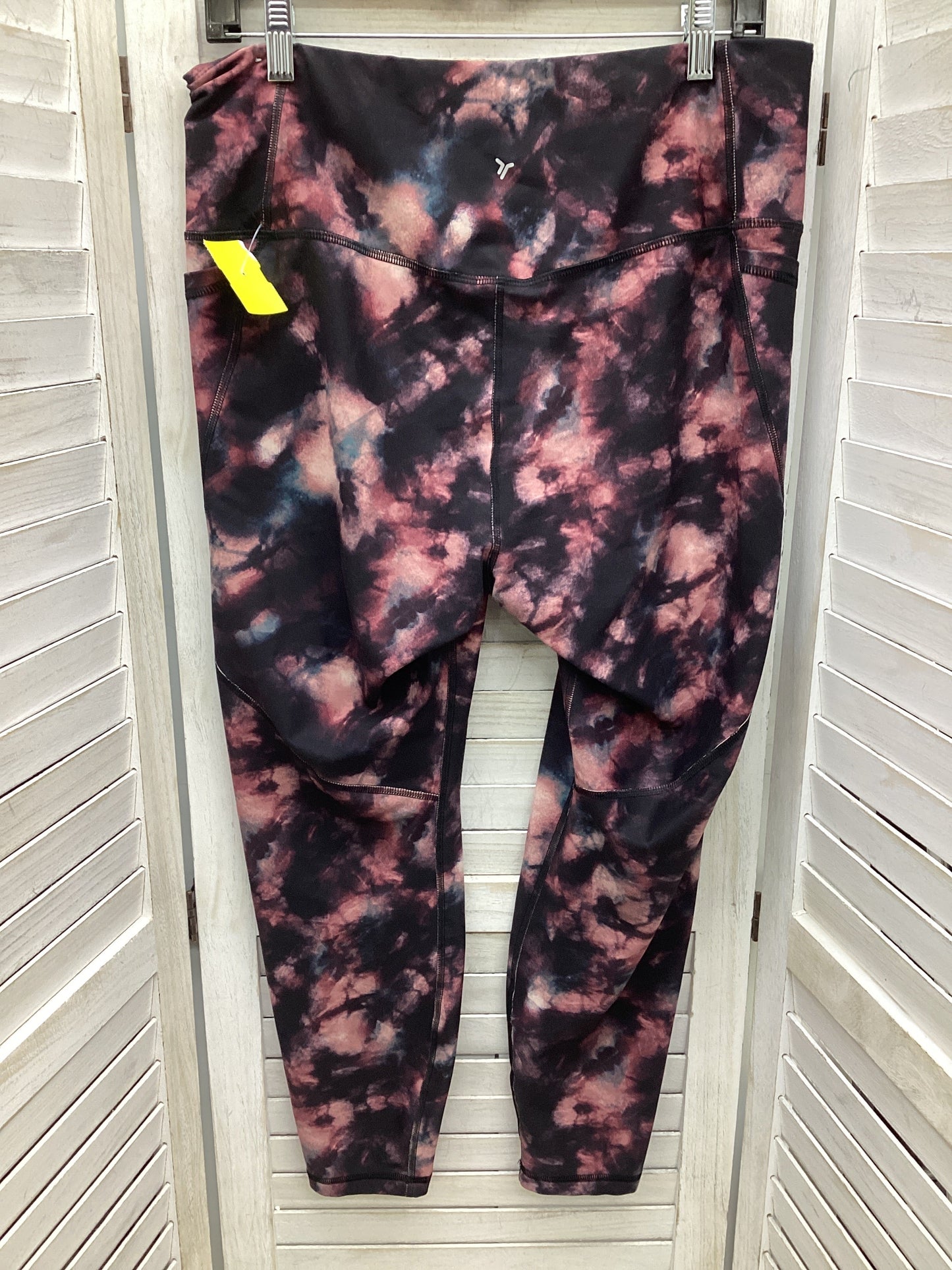 Athletic Leggings By Old Navy In Multi-colored, Size: Xl