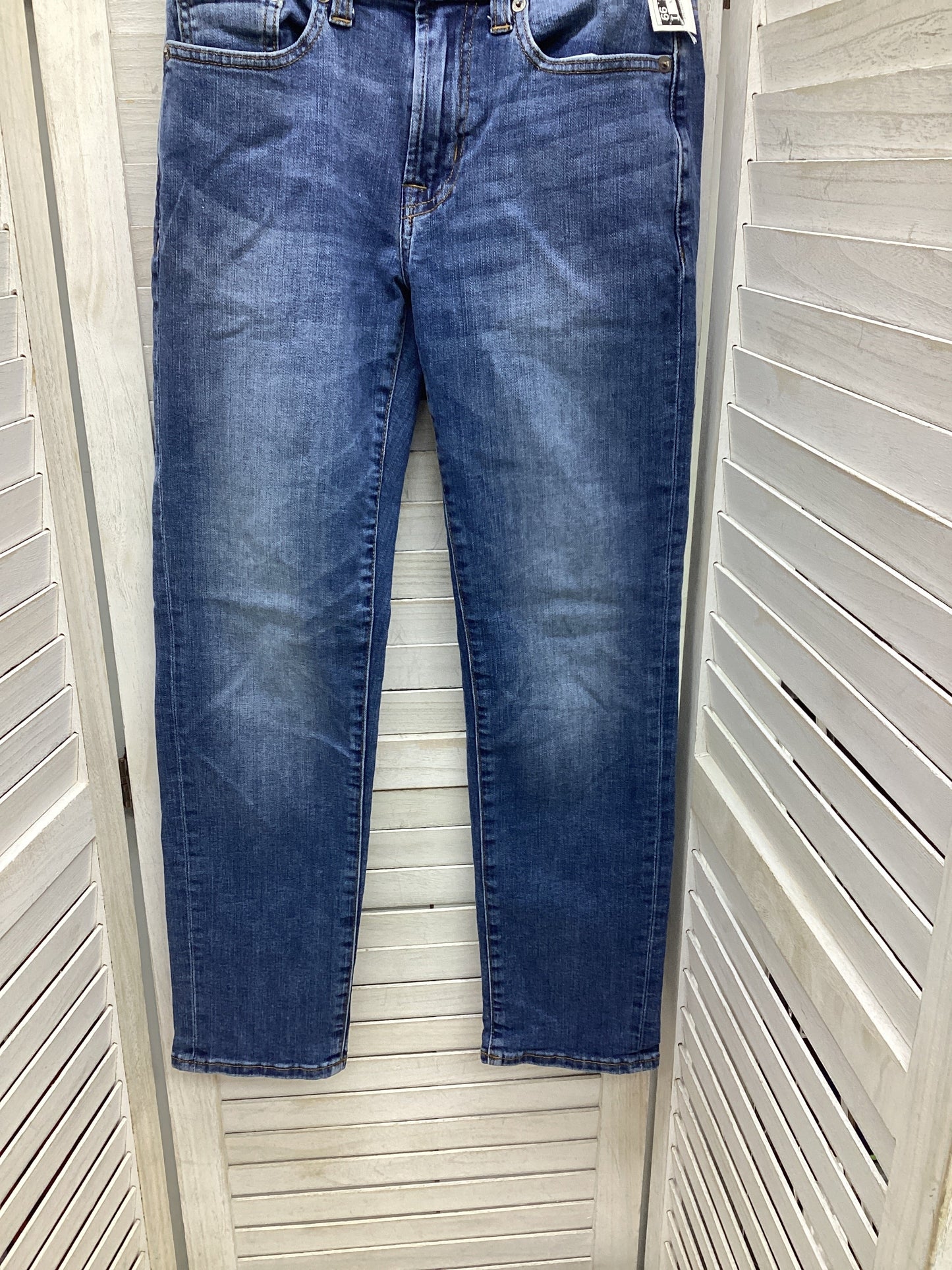 Jeans Skinny By American Eagle In Blue Denim, Size: 26