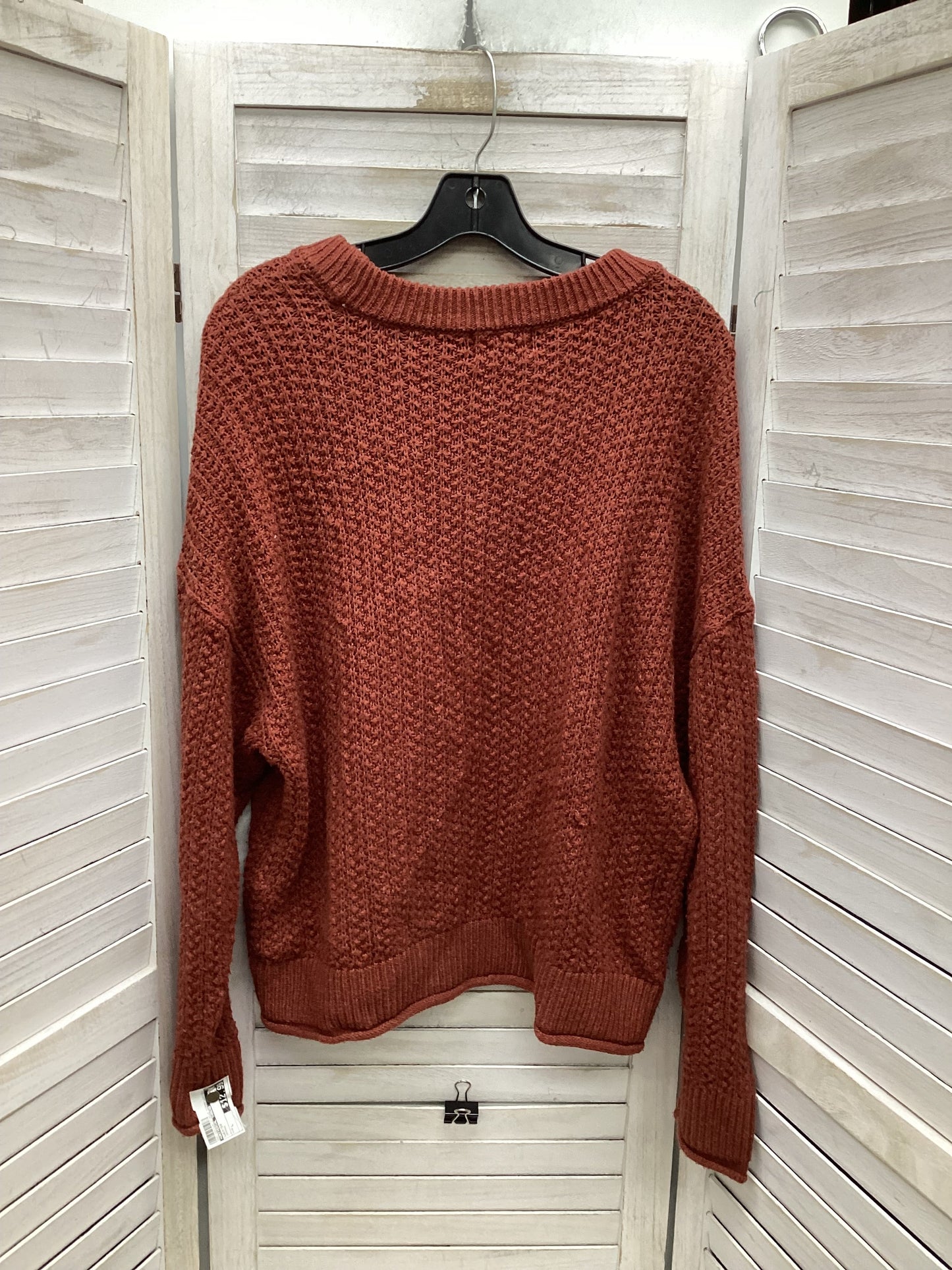 Sweater By Universal Thread In Orange, Size: L