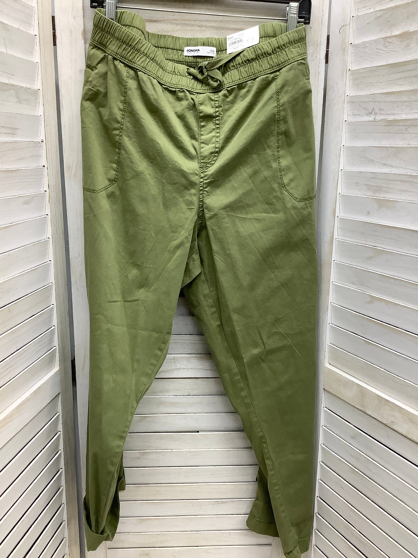 Pants Cargo & Utility By Sonoma In Green, Size: 18