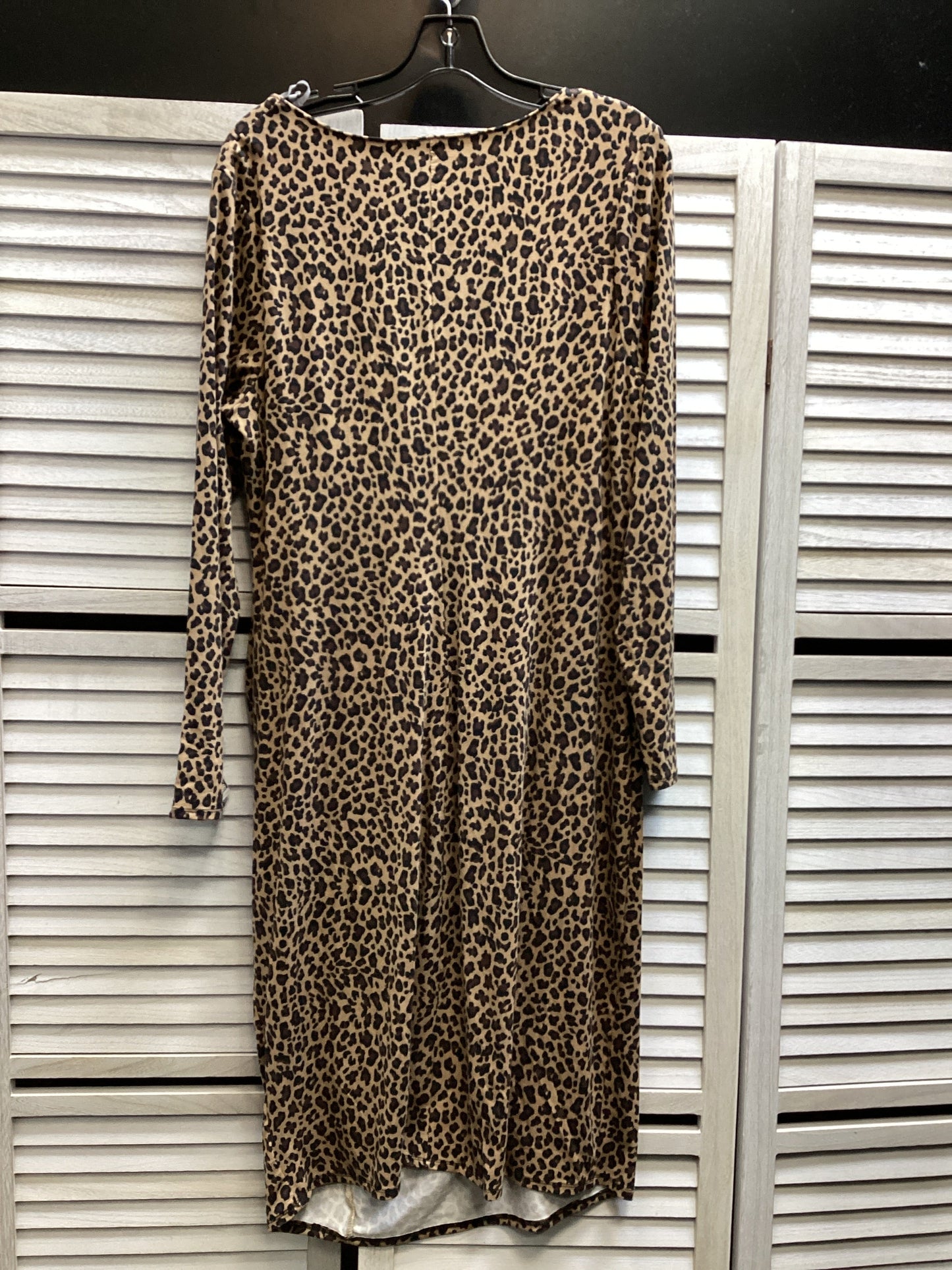 Dress Casual Maxi By Ingrid & Isabel In Animal Print, Size: Xl