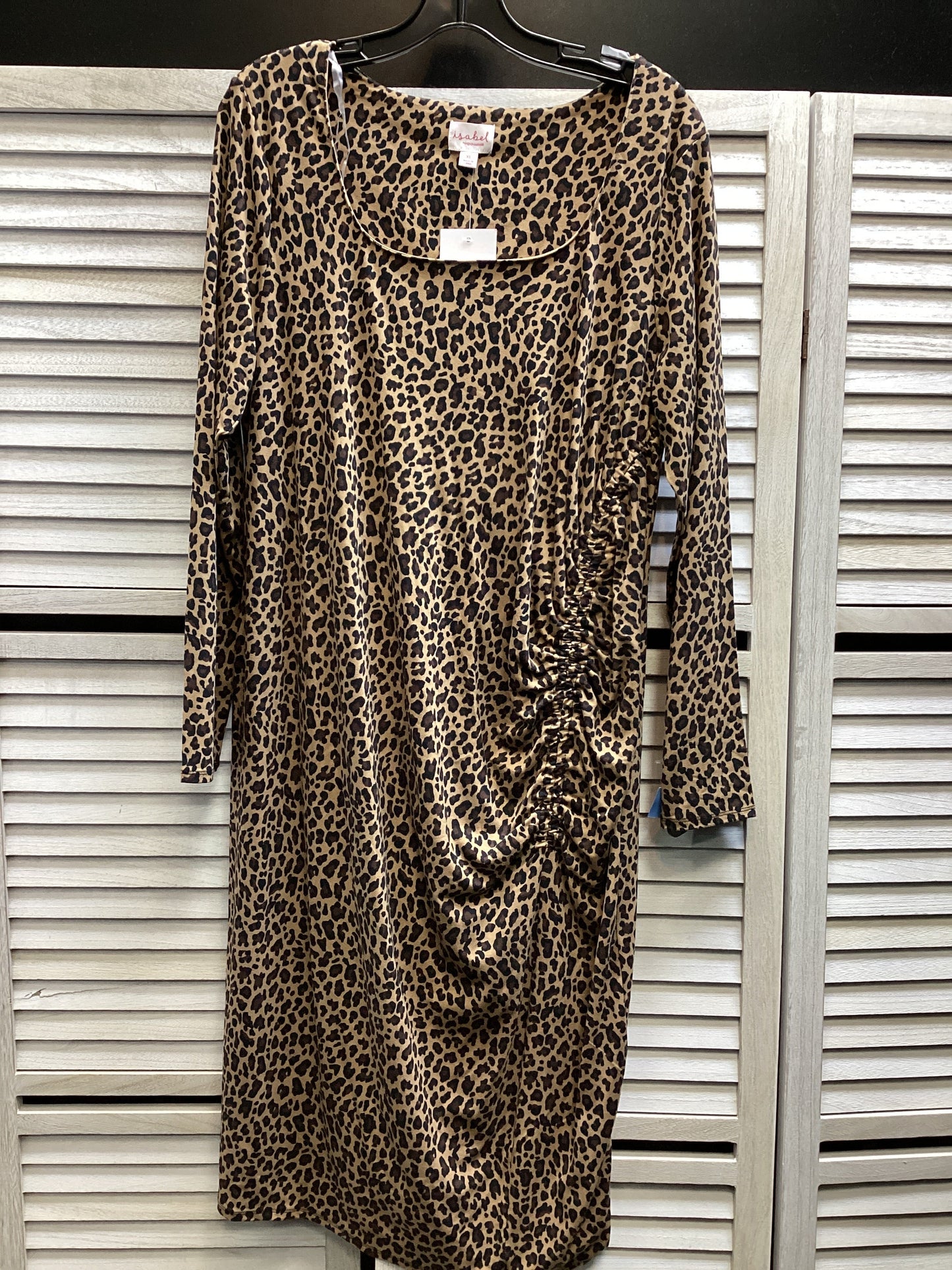 Dress Casual Maxi By Ingrid & Isabel In Animal Print, Size: Xl