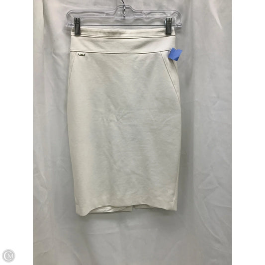 Skirt Midi By White House Black Market In White