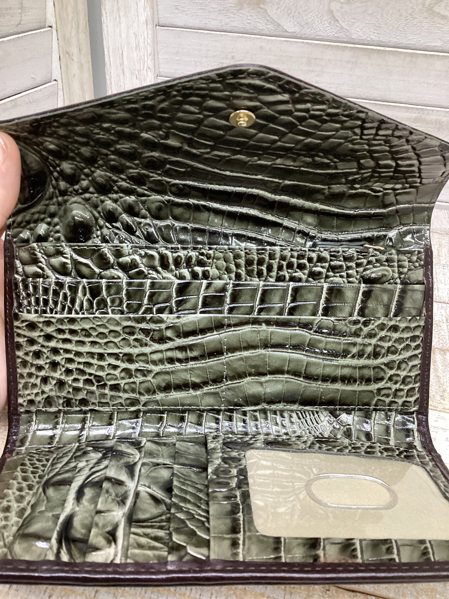 Wallet Designer By Brahmin, Size: Medium