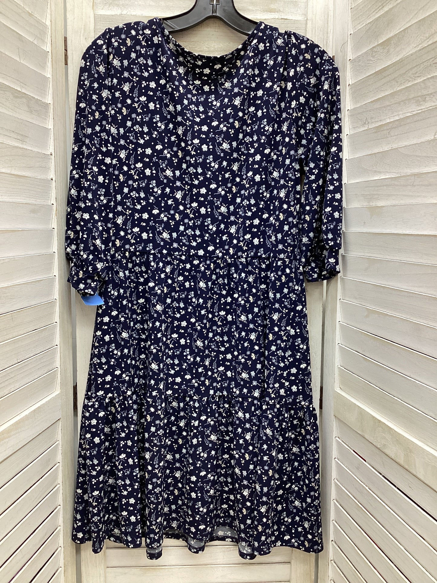 Dress Casual Maxi By Kaleigh In Floral Print, Size: M