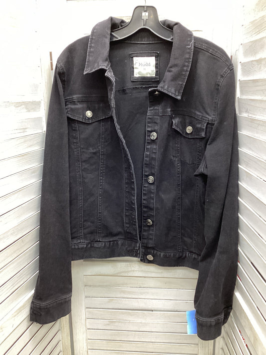 Jacket Denim By Mudd In Black, Size: Xl