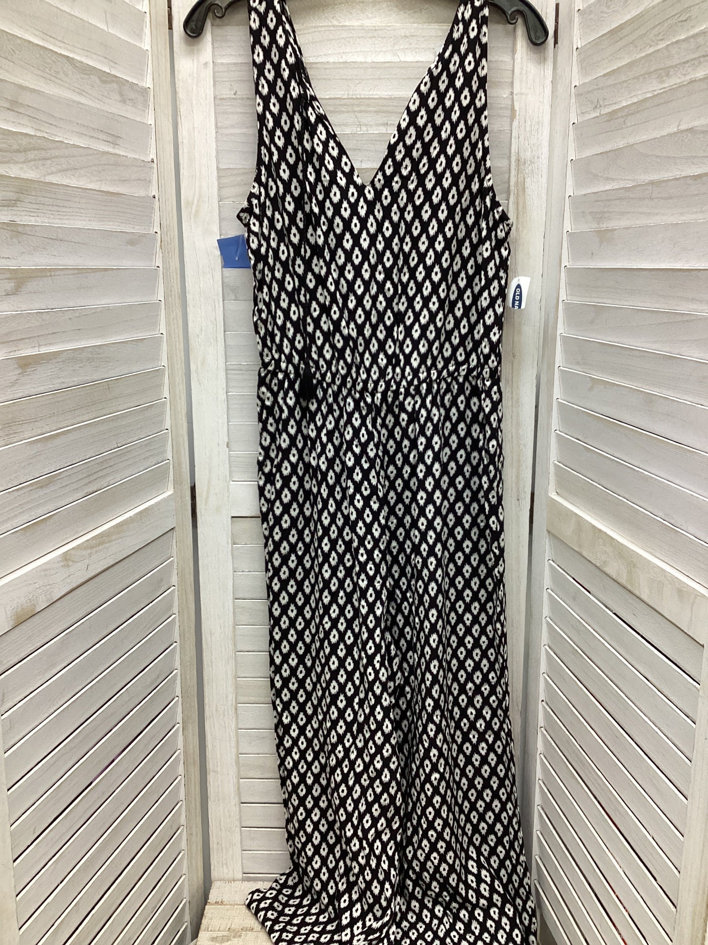 Jumpsuit By Old Navy In Black & White, Size: Xs