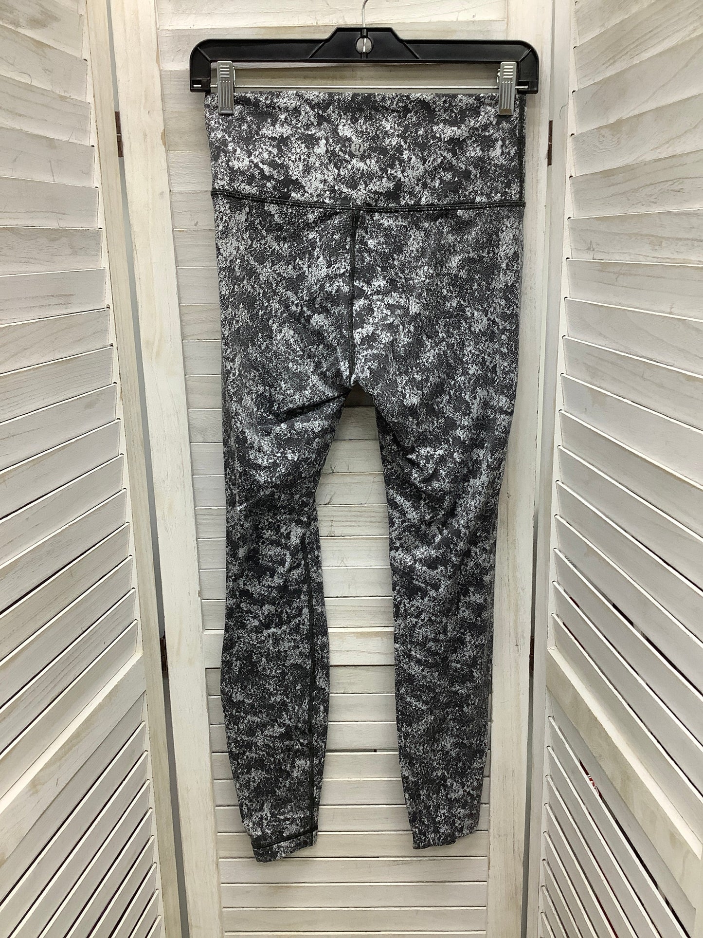 Athletic Leggings By Lululemon In Grey, Size: S