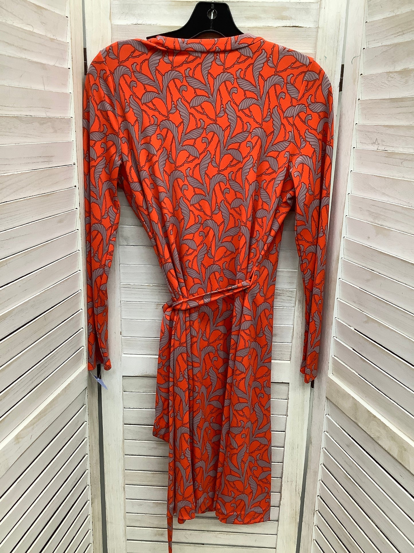 Dress Casual Maxi By Ann Taylor In Orange, Size: 8