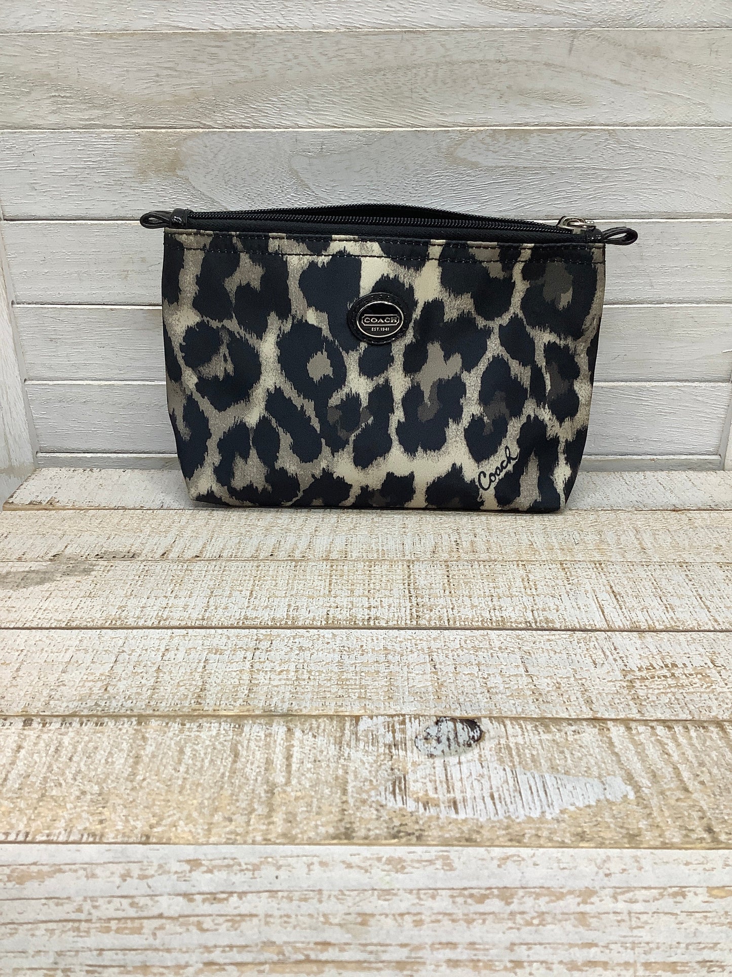 Makeup Bag Designer By Coach, Size: Small