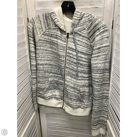 Sweatshirt Hoodie By Billabong In Grey, Size: S