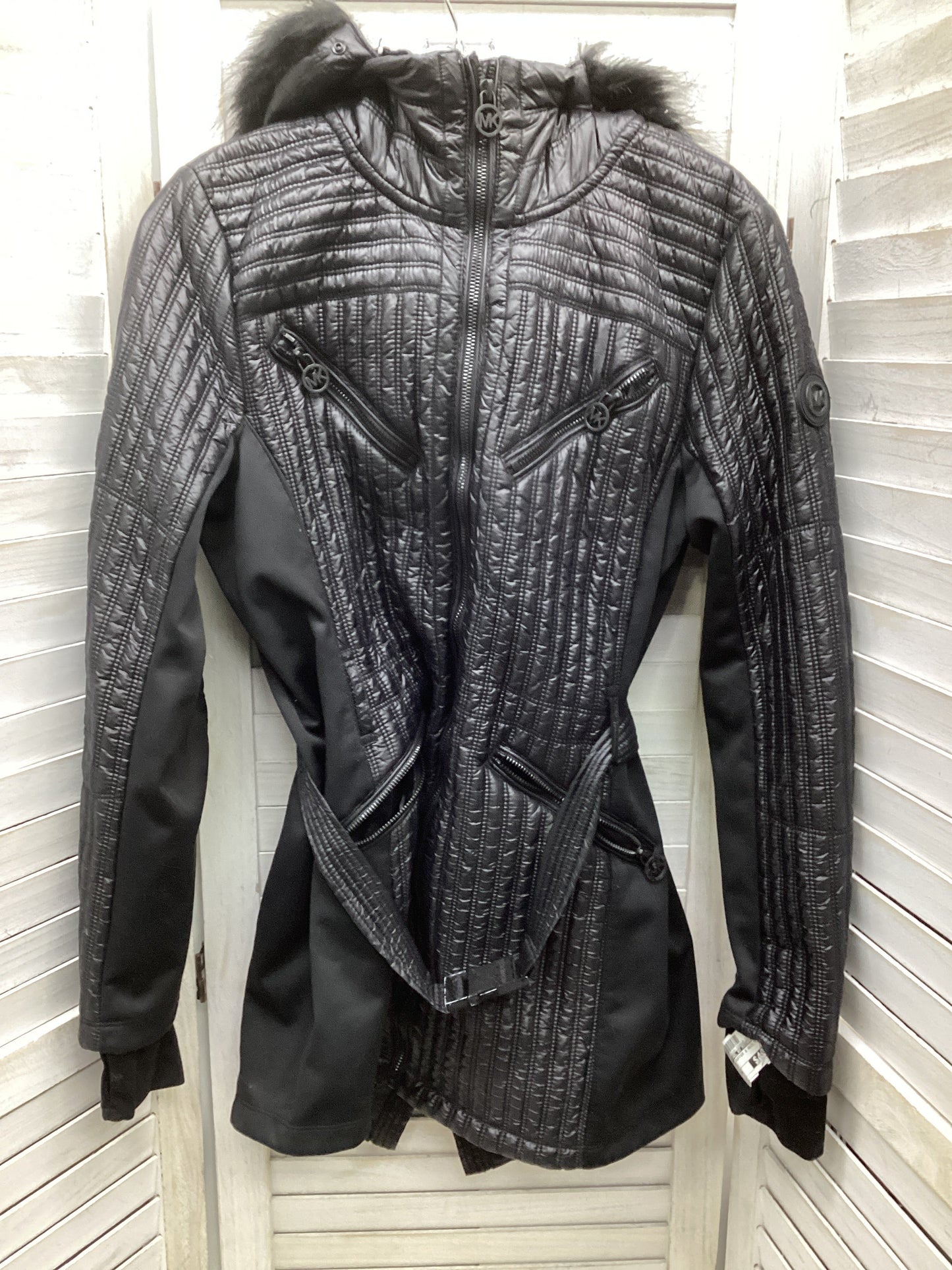 Coat Puffer & Quilted By Michael By Michael Kors In Black, Size: M