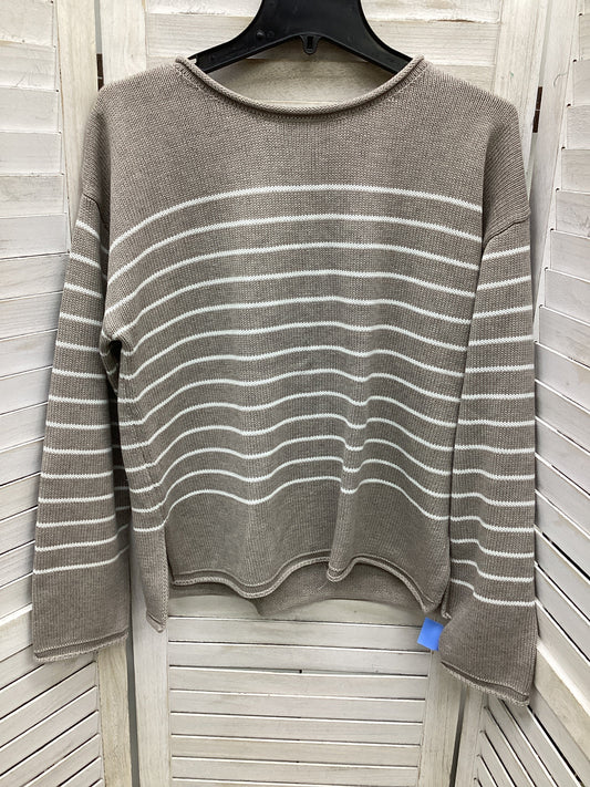 Sweater By Hem & Thread In Striped Pattern, Size: M