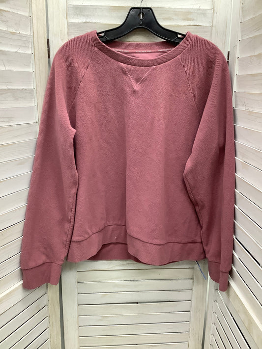 Top Long Sleeve By Marc New York In Pink, Size: L