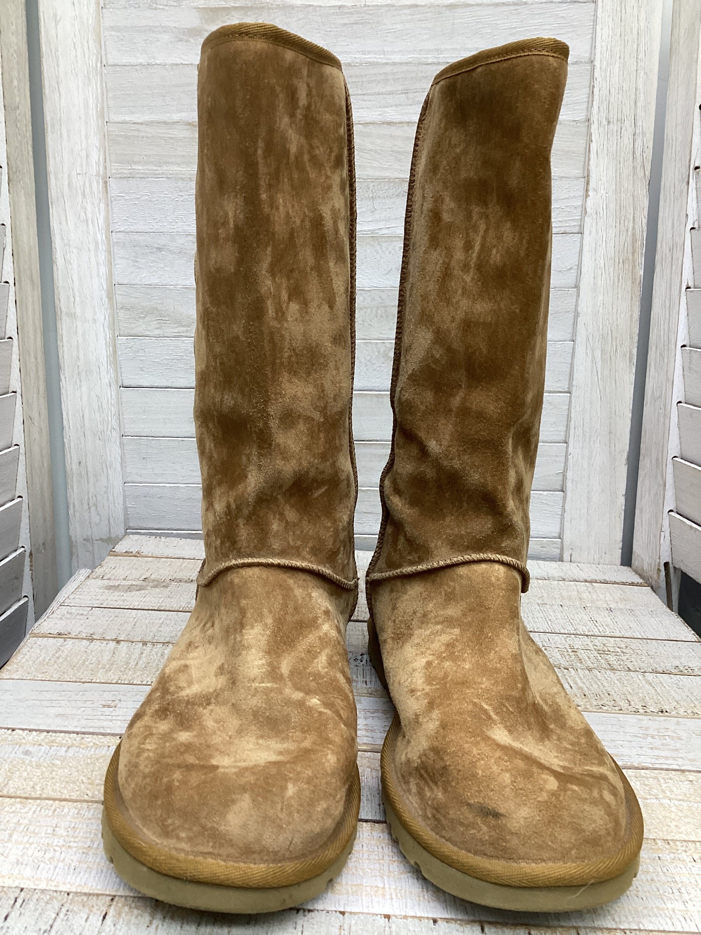 Boots Snow By Ugg In Tan, Size: 7