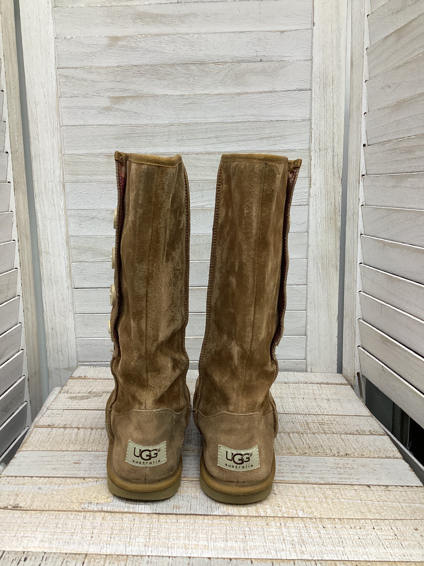 Boots Snow By Ugg In Tan, Size: 7