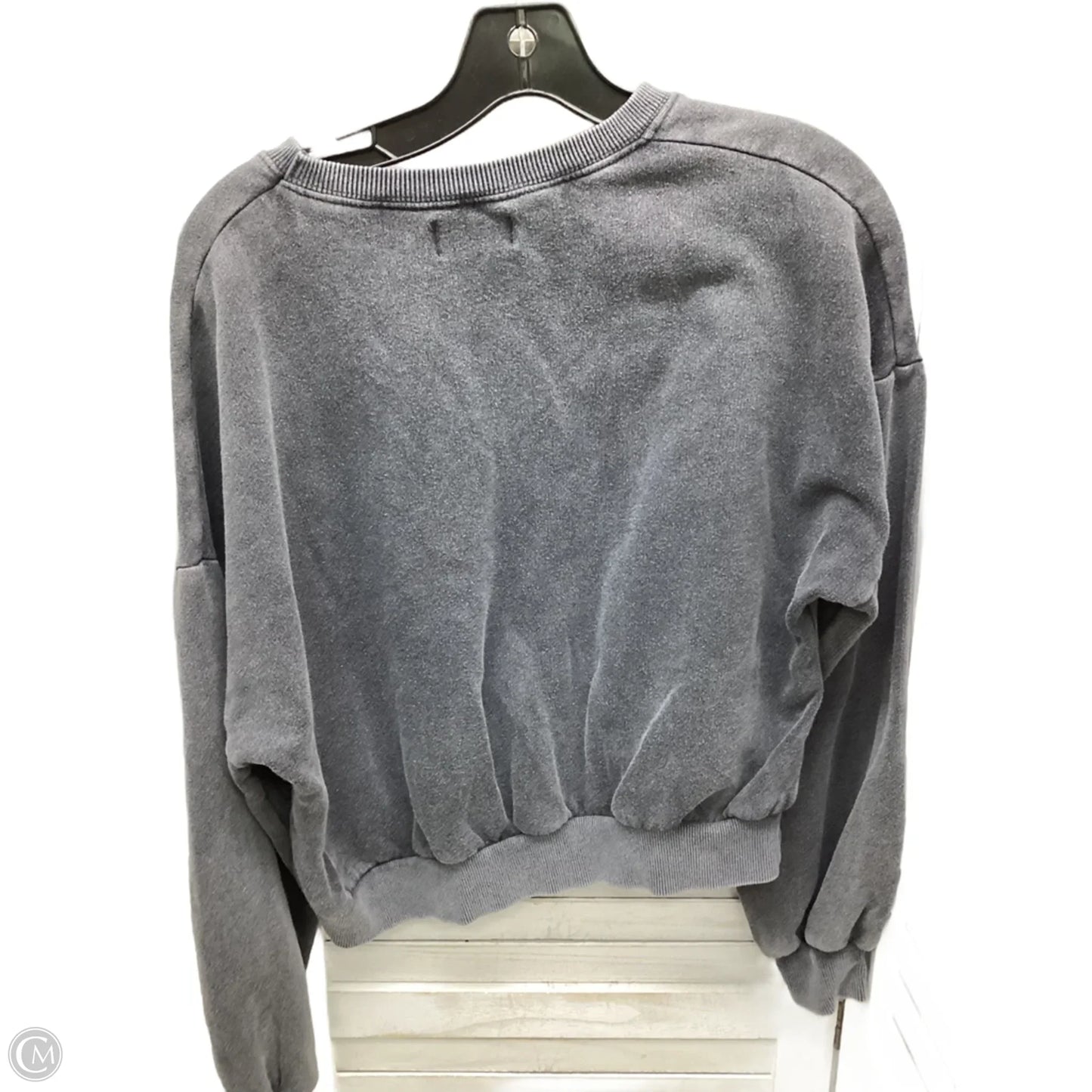 Sweater By Clothes Mentor In Grey, Size: S