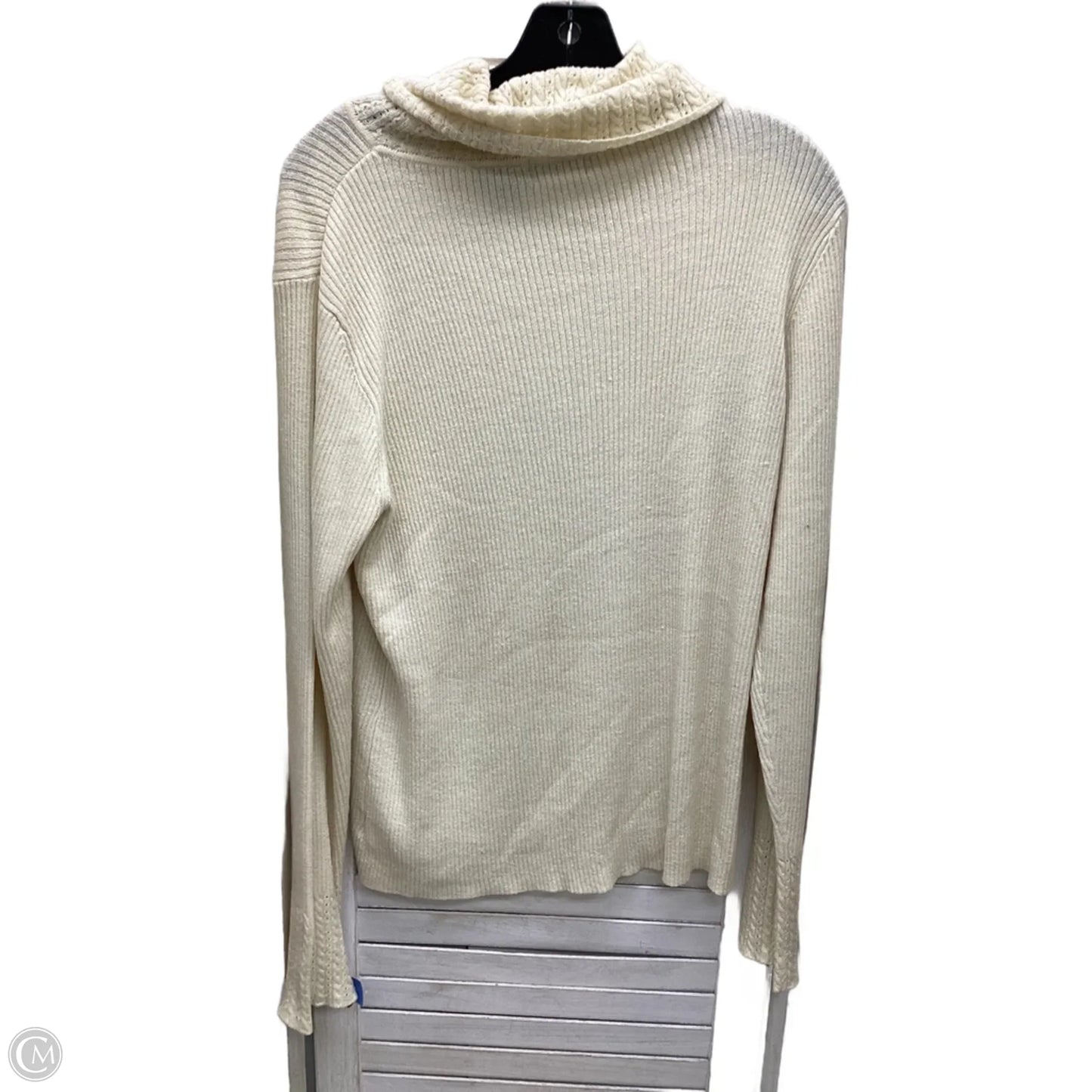 Top Long Sleeve By George In Tan, Size: XL