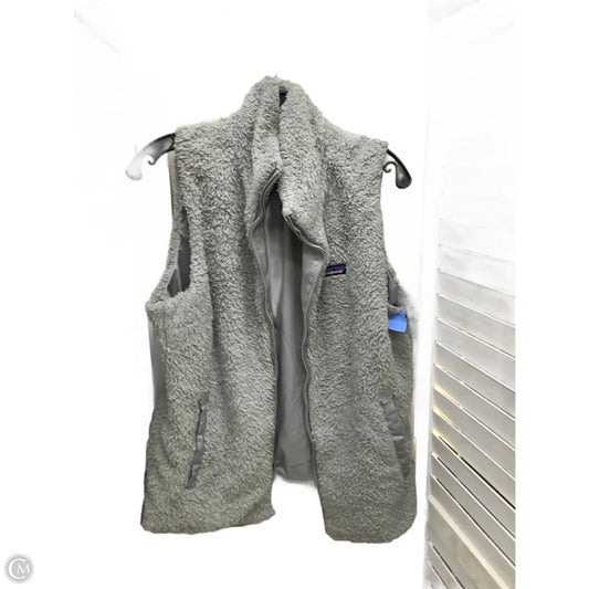 Vest Faux Fur & Sherpa By Patagonia In Grey, Size: Xl