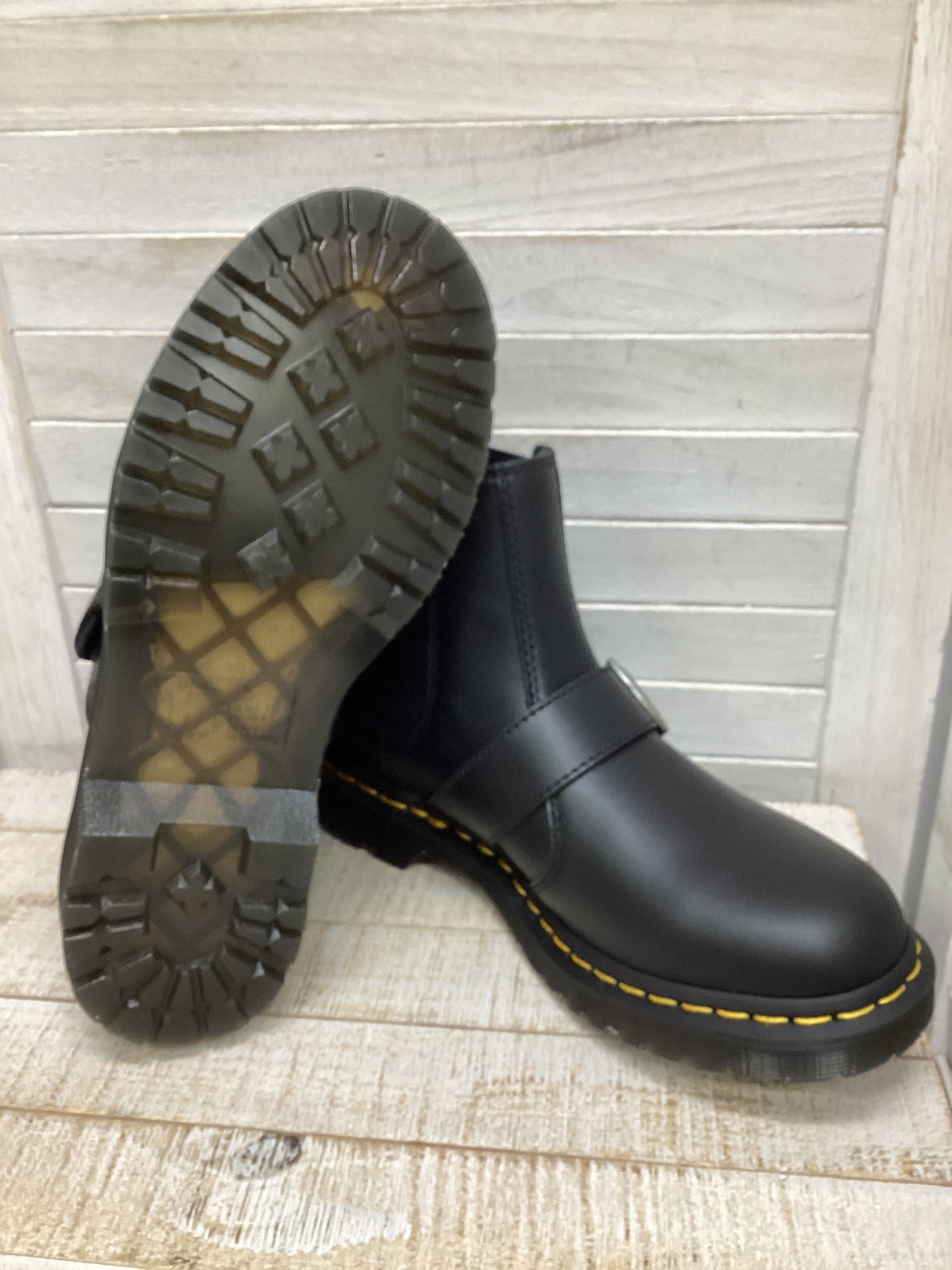 Boots Combat By Dr Martens In Black, Size: 9