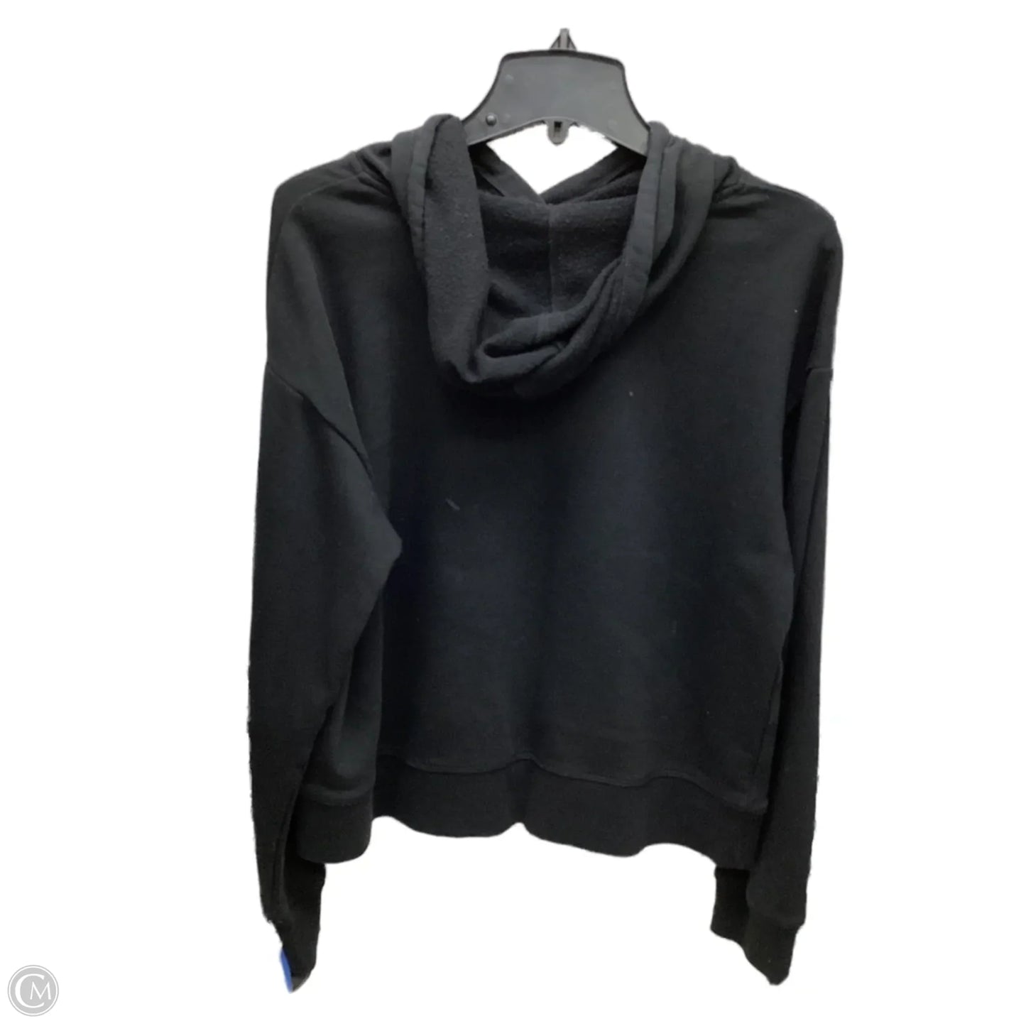 Sweatshirt Hoodie By Reebok In Black, Size: L