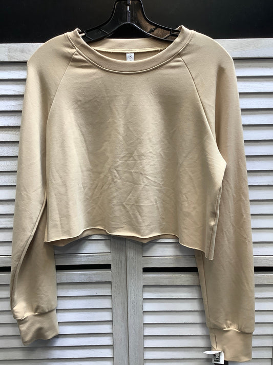 Top Long Sleeve By Clothes Mentor In Tan, Size: M