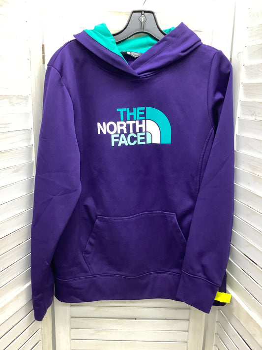 Sweatshirt Hoodie By The North Face In Purple, Size: L