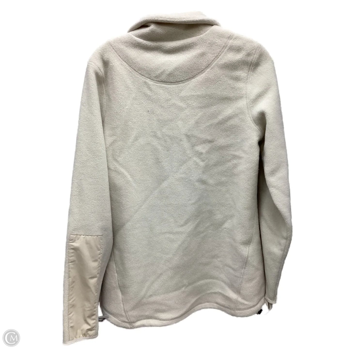 Jacket Fleece By Banana Republic In Beige, Size: L