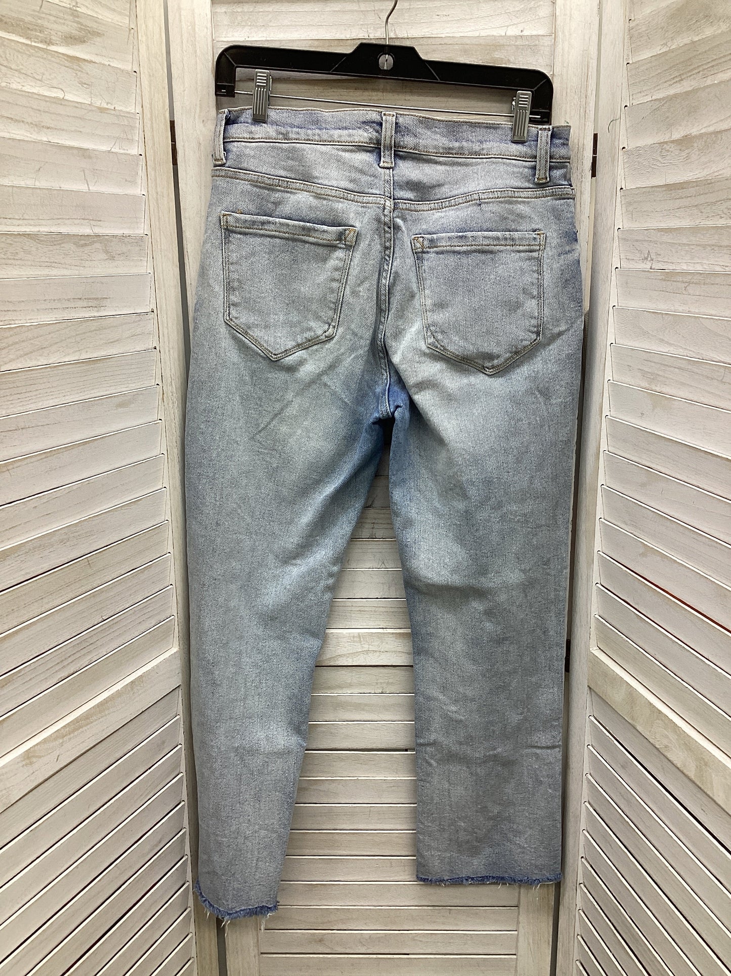 Jeans Straight By Kensie In Blue Denim, Size: 8