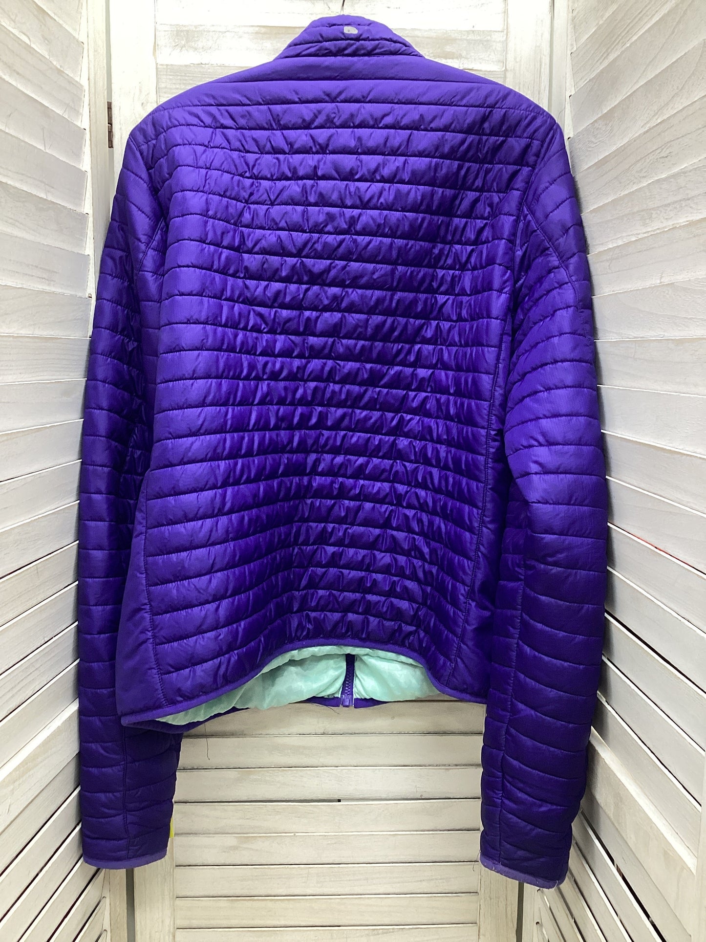 Jacket Puffer & Quilted By Vineyard Vines In Purple, Size: Xl