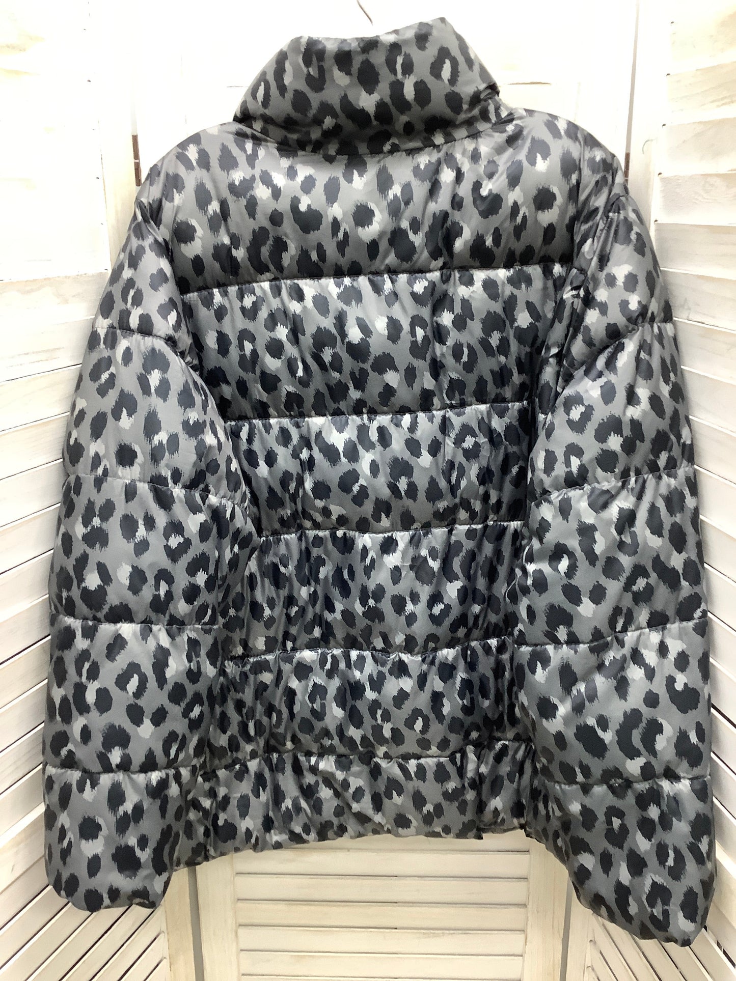 Coat Puffer & Quilted By Old Navy In Animal Print, Size: 1x