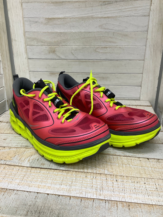 Shoes Athletic By Hoka In Multi-colored, Size: 7