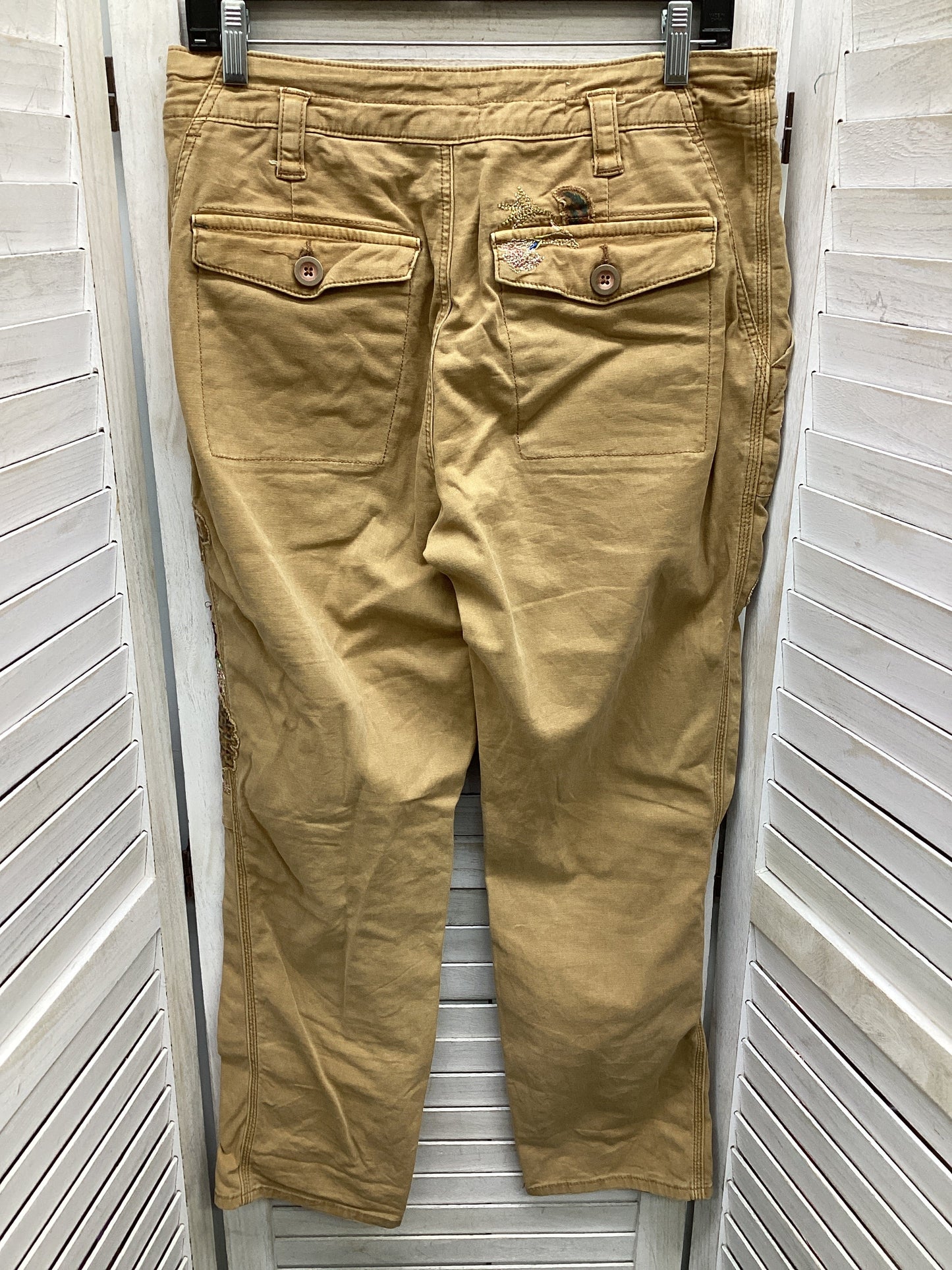 Pants Corduroy By Anthropologie In Tan, Size: 28