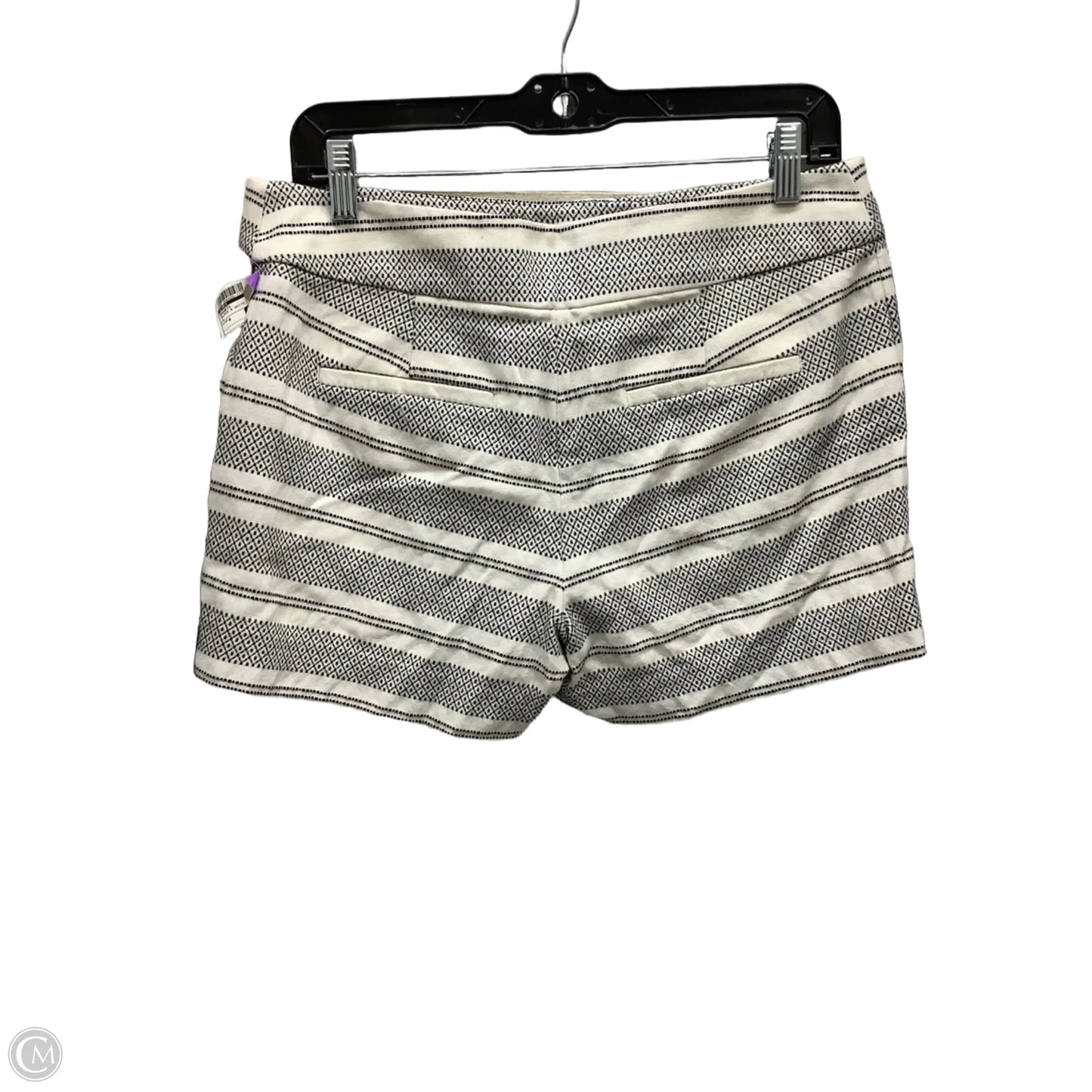 Shorts By Loft In Black & White, Size: 4