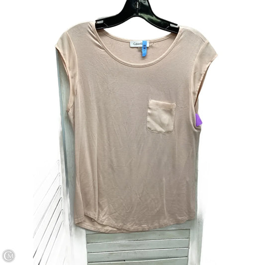 Top Sleeveless By Calvin Klein In Mauve, Size: M