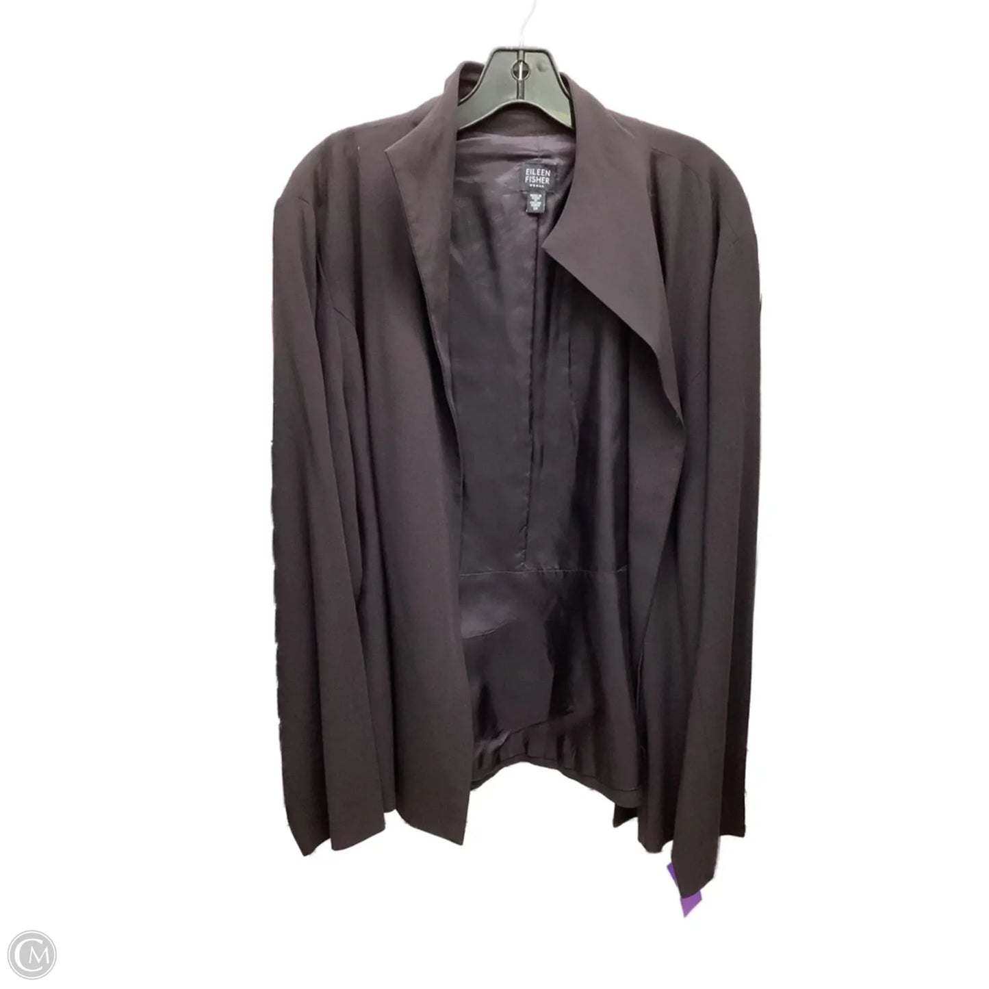 Blazer By Eileen Fisher In Brown, Size: 1x