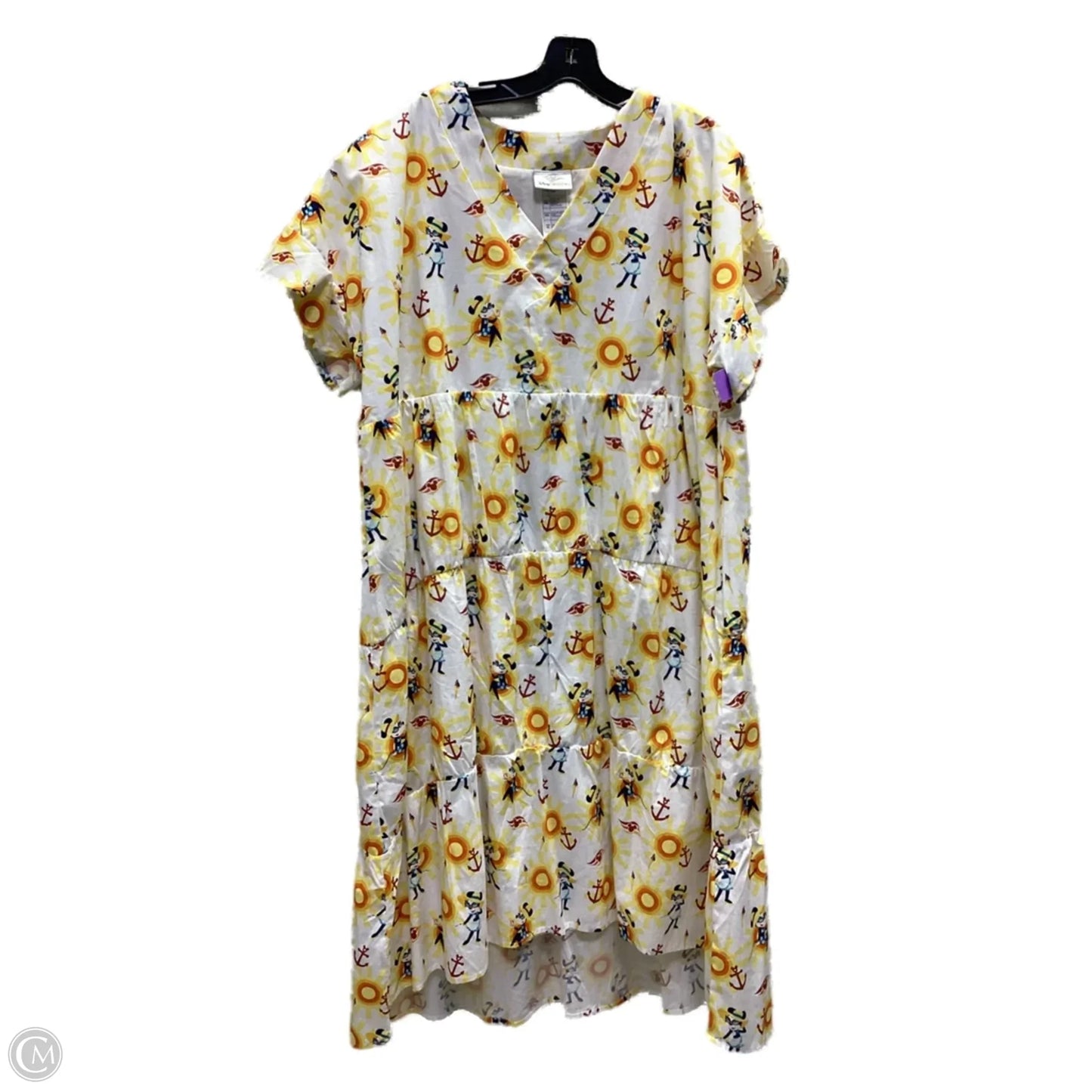 Dress Casual Maxi By Disney Store In Multi-colored, Size: Xxl