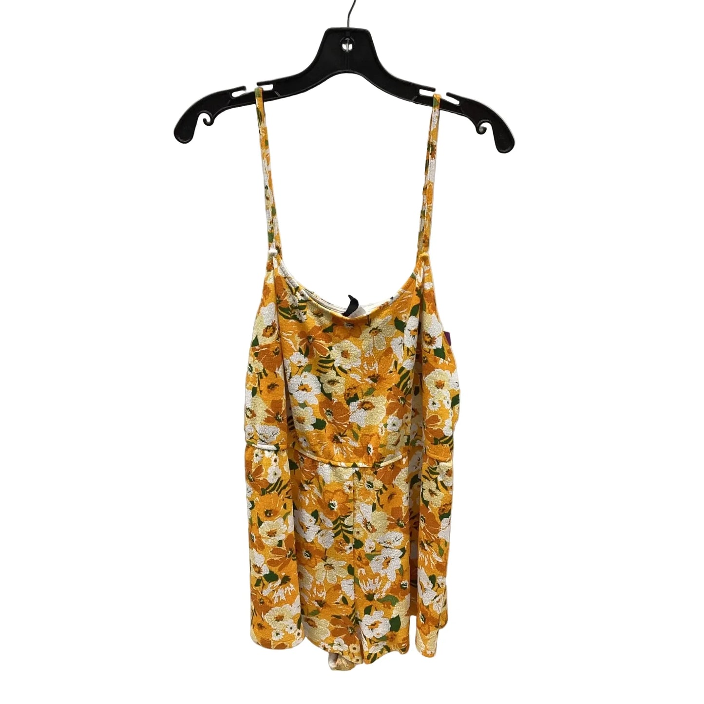Romper By Divided In Yellow, Size: L