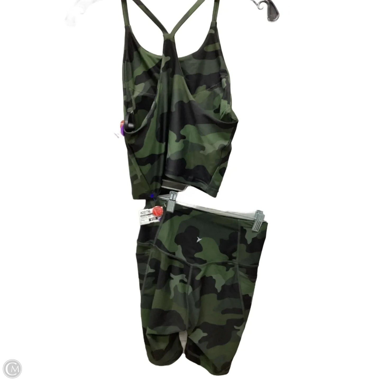 Athletic Shorts 2pc By Old Navy In Camouflage Print, Size: S