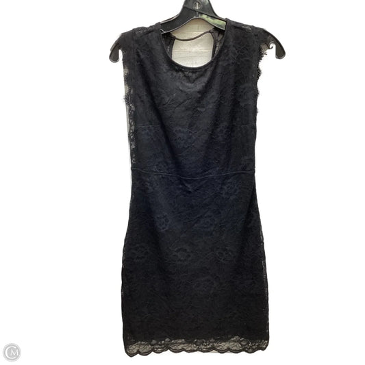 Dress Casual Midi By Divided In Black, Size: M