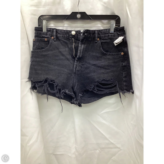 Shorts By Zara In Black Denim, Size: 6